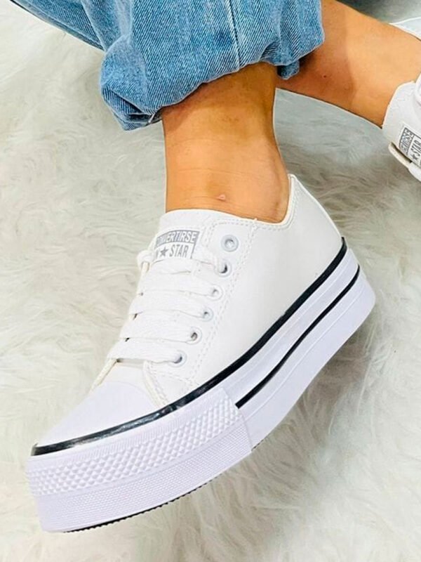 Zapas Eco Cuero Altas Dama