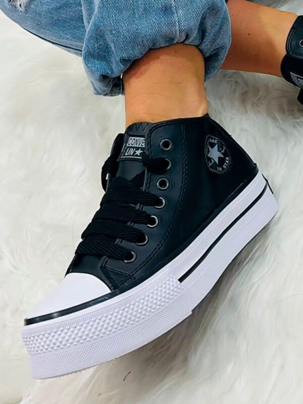 Bota Eco Cuero Altas Dama